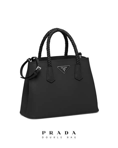 bolsas prada negra|bolso Prada.